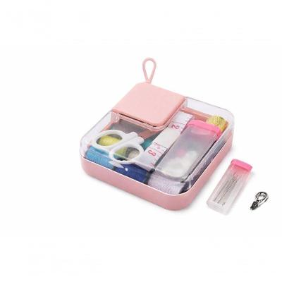 Kit de Costura Completo Portátil para Pequenos Reparos em Roupas Branco Top Rio Comercial