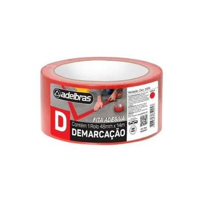 Fita para Demarcação de Solo 35105 Azul 48mm X 14m para Áreas Industriais Adelbras