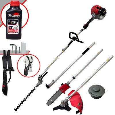 Motopodador Roçadeira e Esqueletador TBC43MTOLEOFG50 4 em 1 42,7cc 1,8HP com Óleo 2T Toyama