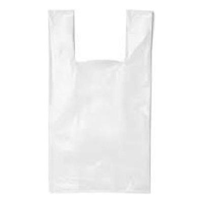 Kit de Sacolas Plásticas 25x35 e Recicladas 30x40 Branco e Verde para Comércio e Mercearia