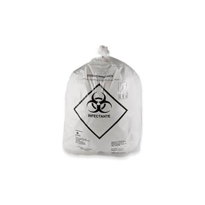 Saco para Lixo Hospitalar Infectante 15L com 100 Unidades Higipack