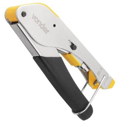 Alicate Crimpador para Cabos Coaxiais 36.62.100.550 para Conectores RG-59 e RG-6 Vonder