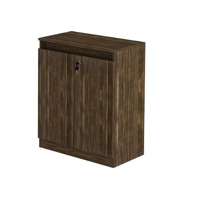 Balcão para Escritório Home Office ME4149 com Chave 2 Portas MDP 60cm Nogal Gran Belo