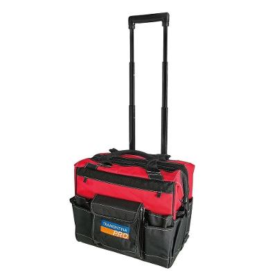 Bolsa para Ferramentas 18 Bolsos Tramontina Pro em Nylon com Rodas para Organização Profissional
