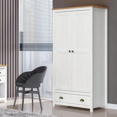 Armário Organizador Osiris G74 1 Gaveta Madeira Maciça Branco-freijo Gran Belo