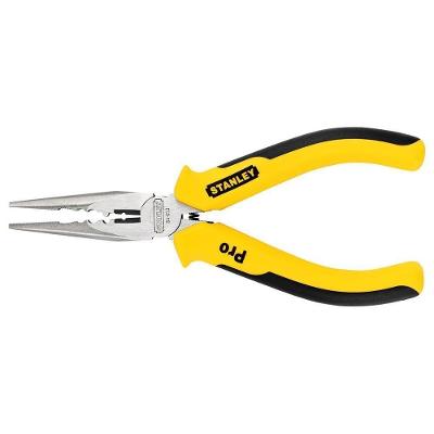 Alicate Bico Meia Cana Longo com Corte Pro 6 84-053 em Aço Cromo-níquel Stanley