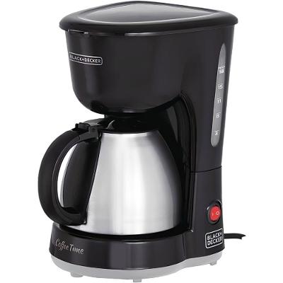 Cafeteira Elétrica Black + Decker CM15-BR Inox 18 Xícaras 600W 110V