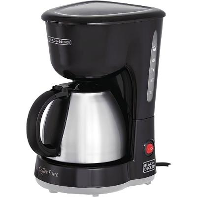 Cafeteira Elétrica Black + Decker CM15-B2 18 Xícaras Jarra Inox 600W 220V