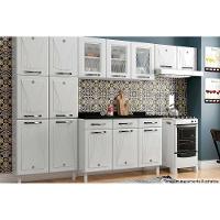 Armário Aéreo p/ Cozinha Star New c/ 3 Portas c/Vidro 120cm Branco - Telasul - 6