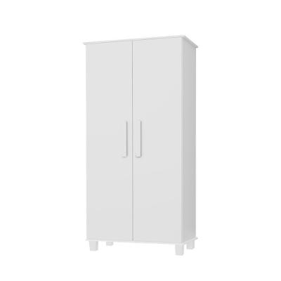 Armário Organizador Nicolau G37 2 Portas MDF-MDP 79cm Branco Gran Belo