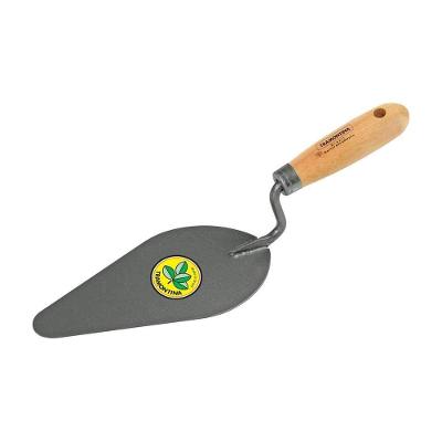 Colher para Pedreiro Oval 8 em Aço Carbono com Cabo de Madeira Envernizado Tramontina