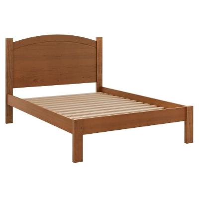 Cama Casal 145cm 1149C em Madeira Maciça Taeda Marrom Milani Movelaria