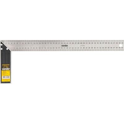 Esquadro com Cabo de Alumínio Plus 16 35.50.016.000 para Marcação em Aço Inox Vonder
