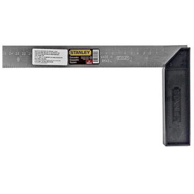 Esquadro Básico 10 46-039 para Verificar Ângulos de 90o com Revestimento em Verniz Stanley