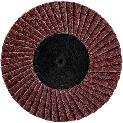 Disco Flap 3 75mm Óxido de Alumínio Grão 80 para Desbaste e Acabamento Vonder