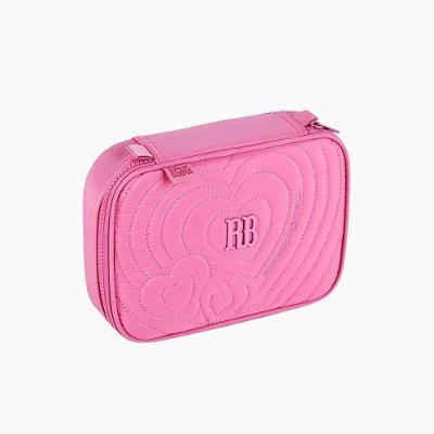 Estojo Box para Canetas Rebecca Bonbon 22x16x6 para 36 Unidades Feminino Rosa
