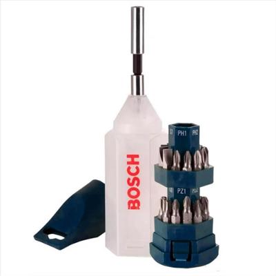 Jogo de Pontas Big Bit 2607017404 com 25 Peças em Aço de Alta Resistência Bosch
