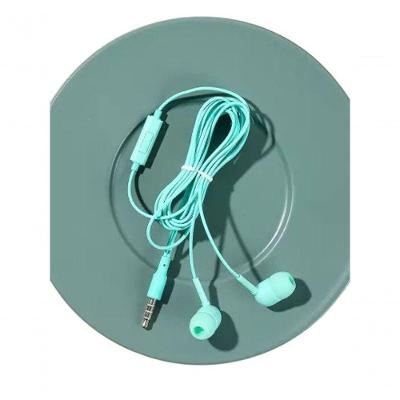 Fone de Ouvido com Fio Miniso Brasil Estojo Auricular Conector P2 Compatível com Entrada 3,5mm Verde