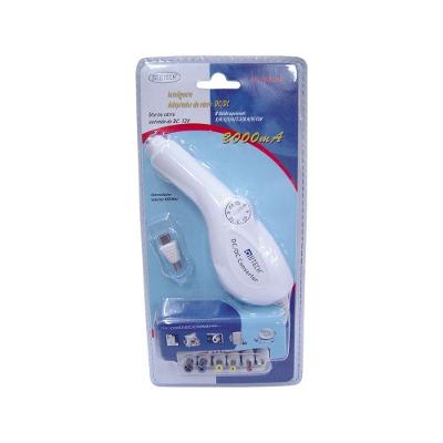 Fonte Adaptadora Automotiva Universal Alltech DC-DC 12V 2A com 8 Saídas para Dispositivos