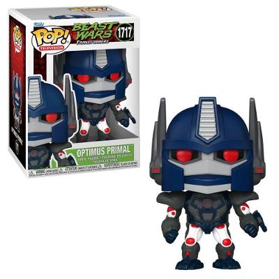 Boneco Funko Pop Beast Wars Transformers Optimus Primal Colecionável em Vinil Candide