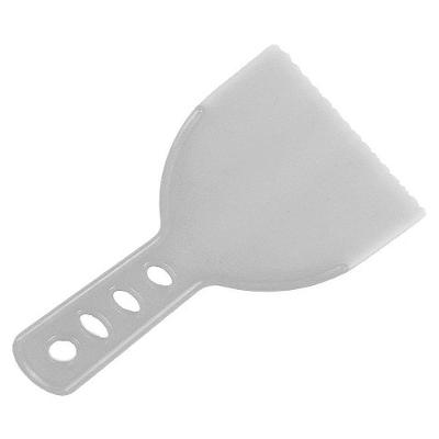 Espátula Plástica Dentada 0.2583 para Textura e Pastilhas Cinza Compel