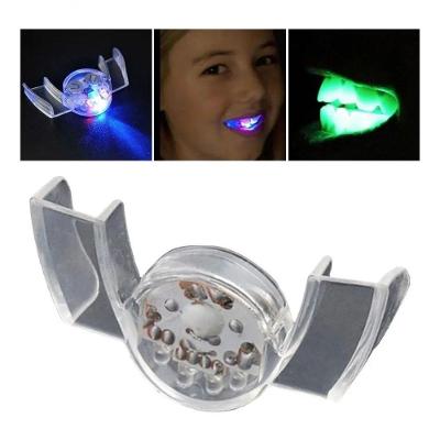 Aparelho de Luz LED Dental Bucal Reaparelho10 em Silicone Transparente 6cm