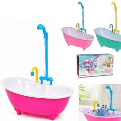 Banheira Elétrica Infantil para Boneca com Ducha Funcional Recirculação de Água Utibom