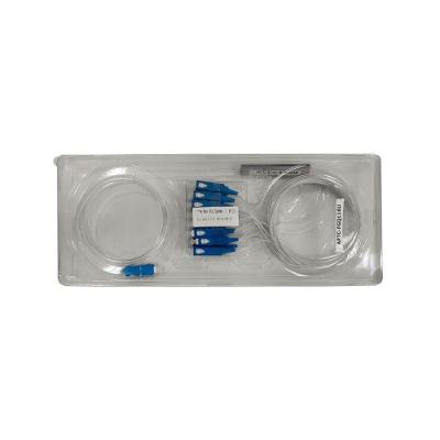 Mini Splitter Óptico Plc-Sc Upc 1x16 Nklt-Nmpl116110110331 Fibra G657a Seccon
