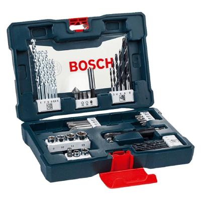 Kit de Brocas V-line 2607017396 com 41 Peças em Maleta para Diversos Materiais Bosch