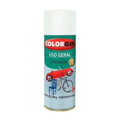 Spray Tinta Uso Geral para Geladeira Spray Uso Geral para Geladeira Branco 400ML Colorgin