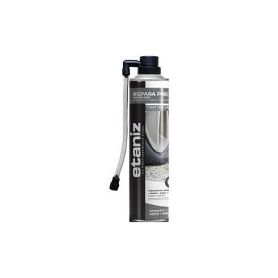 Repara Pneus Spray 400ML 260G para Automóveis e Motocicletas Uso Emergencial Etaniz