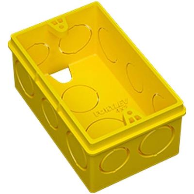 Caixa de Luz Retangular 4x2 13050423 em PVC Antichama para Instalações Elétricas Fortlev