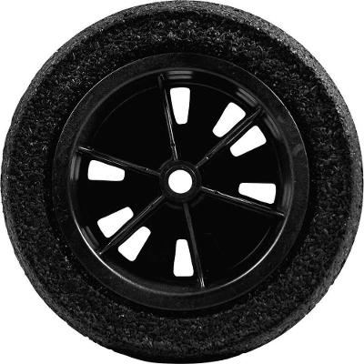 Roda Completa com Pneu Maciço Linha Forte 140 para Carrinho de Mão 150kg Force