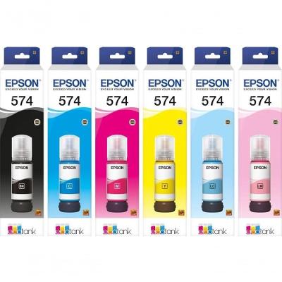 Refil de Tinta T574520-AL para Impressora Fotográfica Ciano Claro 70ml Epson