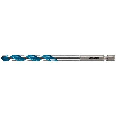 Broca Multimateriais 8mmx150mm E-15051 com Encaixe Sextavado 1-4 para Diversos Materiais Makita