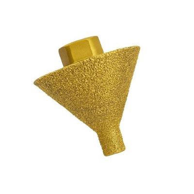 Broca Escalonada Diamantada 9 a 50mm para Perfuração em Materiais Rígidos com Cera Interna Dtools