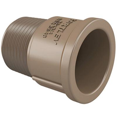 Adaptador Soldável Curto 3-4x25mm 10022537 em PVC Marrom para Água Fria Fortlev