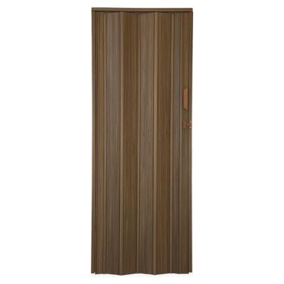 Porta Sanfonada 2537 de Pvc 210x72cm para Ambientes Compactos Imbuia Bariri PVC