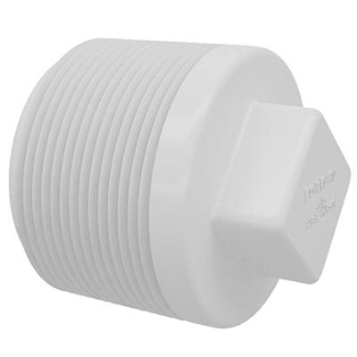 Plug Roscável 3-4 10210347 para Tubulação de Água Fria em Pvc Fortlev