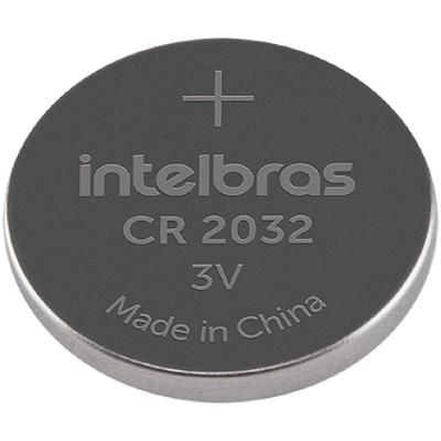 Bateria Botão de Lítio Não Recarregável Intelbras CR2032 3V 220mAh para Relógios Calculadoras