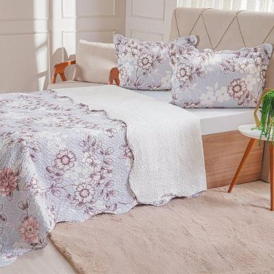 Kit Cobre Leito King Ultra Lisse New 250x270cm 100% Poliéster Macio Bene Casa
