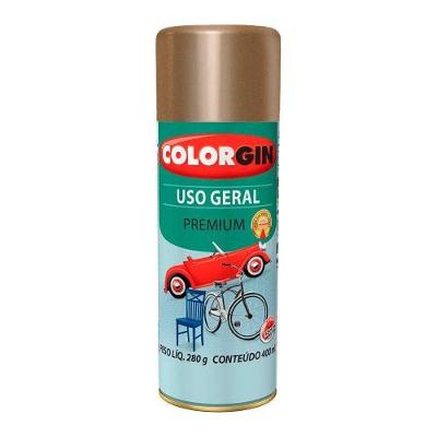Tinta Spray Metálica Uso Geral Grafite Executivo 5710 400ML Colorgin
