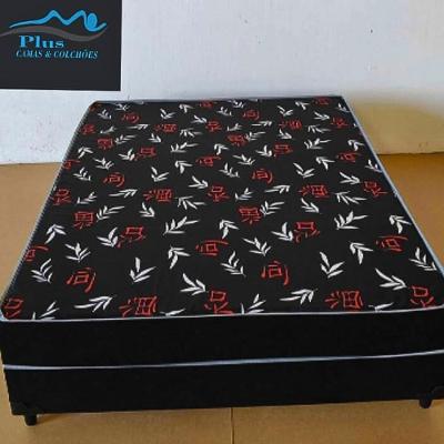 Cama Box Conjugada Casal Ortopédico 41cm 138cm 188cm Colchão dos Sonhos