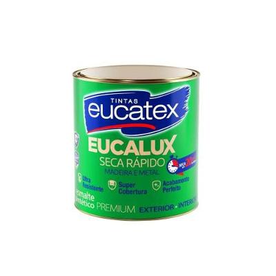 Tinta Esmalte Sintético Eucalux Areia 900ML Acabamento Brilhante Bege Eucatex