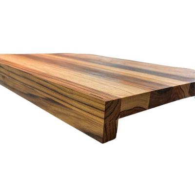 Tábua de Corte em l Estação Bancada 40x50x5cm Madeira Teca Maciça para Cozinha Domama