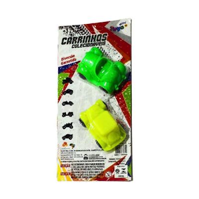 Carrinhos Colecionáveis de Brinquedo 6046A Kit com 2 Unidades em Miniatura Mini Toys