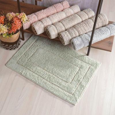 Tapete de Banheiro 100% Algodão 40x60cm 1 Peça Marrom Tessi para Banho