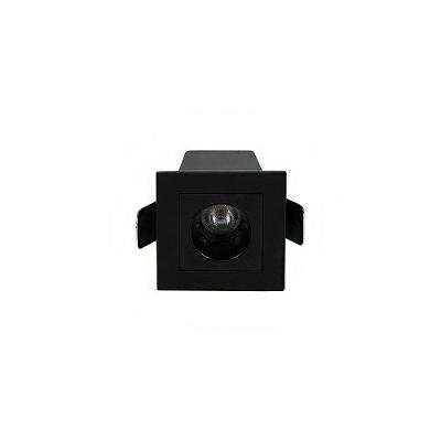 Spot de Embutir Led Downlight Ashok 2W 3000K Luz Amarela Preto Astraled