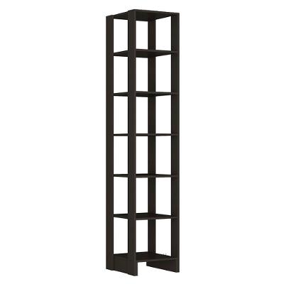 Estante Multiuso Ey104 6 Prateleiras MDP 40cm Grafite Nova Mobile