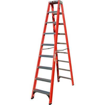 Escada de Fibra de Vidro com Duplo Acesso EFR9922 9 Degraus Botafogo Lar & Lazer